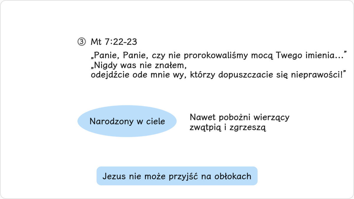 Kiedyś Jezus powiedział: Wielu powie mi w owym dniu: „Panie, Panie, czy nie prorokowaliśmy mocą Twego imienia i nie…
